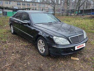 2003 Mercedes-Benz S-Класс 350 Long IV (W220) Рестайлинг, чёрный, 500000 рублей, вид 4
