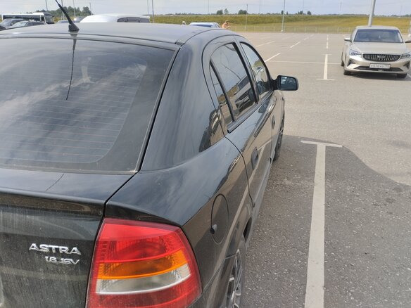 2001 Opel Astra G, чёрный, 330000 рублей - вид 20