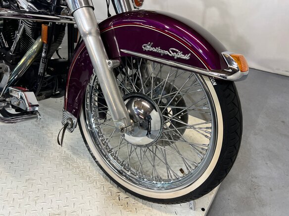 1998 Harley-Davidson Heritage, фиолетовый, 770000 рублей - вид 11