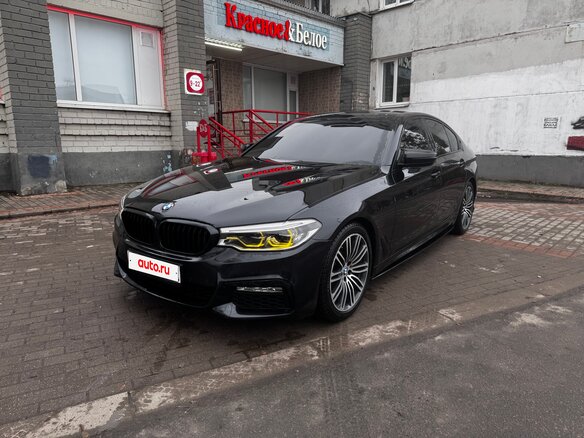 2018 BMW 5 серии 530i xDrive VII (G30/G31/G38), чёрный