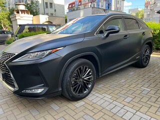 2022 Lexus RX 450h IV Рестайлинг, чёрный, 7400000 рублей, вид 3