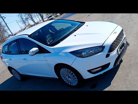 2016 Ford Focus III Рестайлинг, белый, 600000 рублей - вид 1