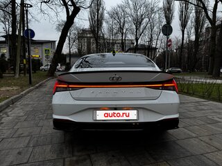 2021 Hyundai Elantra VII (CN7), белый, 2150000 рублей, вид 4