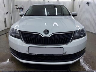 2019 Skoda Rapid I Рестайлинг, белый, 1099980 рублей, вид 2