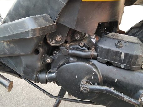 1999 Yamaha BWs, жёлтый, 99000 рублей, вид 5