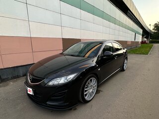 2011 Mazda 6 II (GH) Рестайлинг, чёрный, 835000 рублей, вид 2