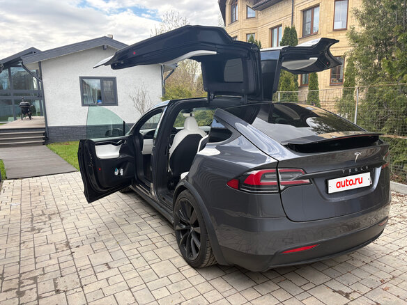 2019 Tesla Model X Long Range Plus I, серый, 4750000 рублей - вид 9