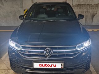 2022 Volkswagen Tiguan Allspace II Рестайлинг, чёрный, 3650000 рублей, вид 2