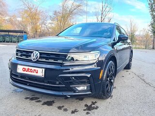 2021 Volkswagen Tiguan Allspace II Рестайлинг, чёрный, 3650000 рублей, вид 3