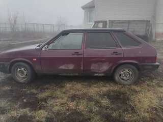1993 Lada (ВАЗ) 21096, пурпурный, 90000 рублей, вид 2