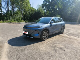 2025 Geely EX5 Гибрид EM-i, синий, 3400000 рублей, вид 1