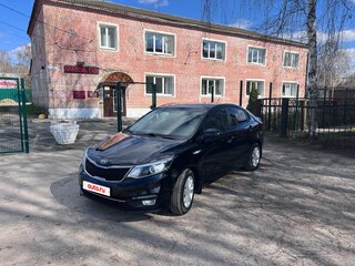 2016 Kia Rio III Рестайлинг, чёрный, 1159000 рублей, вид 2