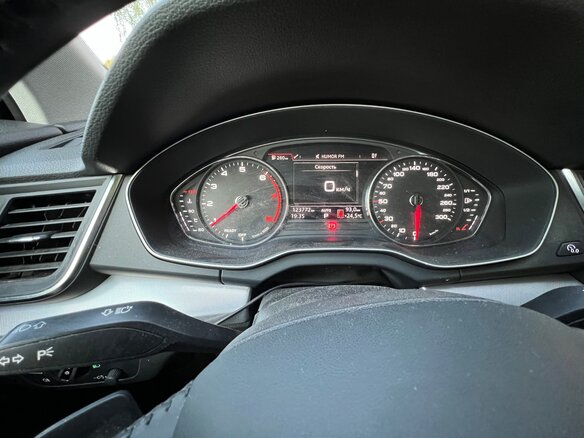 2017 Audi Q5 II (FY), синий, 3000000 рублей - вид 10