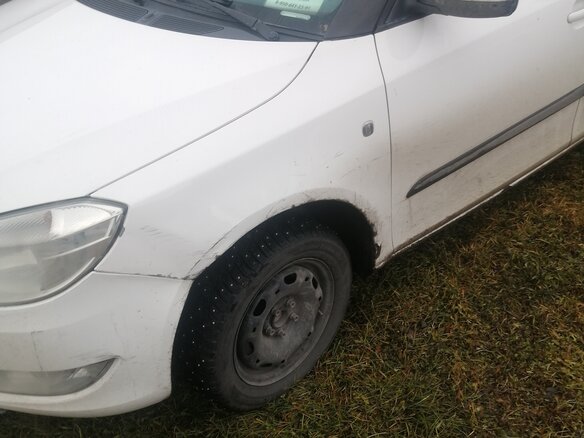 2012 Skoda Fabia II Рестайлинг, белый, 500000 рублей - вид 10