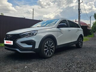 2024 Lada (ВАЗ) Vesta SW Cross I Рестайлинг (NG), белый, 1700000 рублей, вид 2