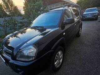 2008 Hyundai Tucson I, чёрный, 900000 рублей, вид 1