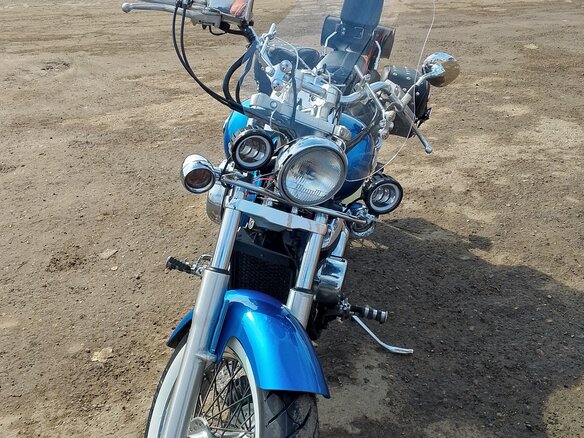 1999 Honda Shadow 400, синий, 310000 рублей - вид 8