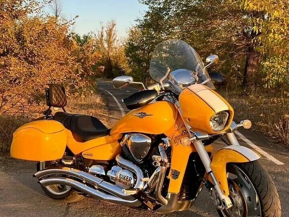2008 Suzuki Boulevard M109R, жёлтый, 1130000 рублей - вид 5