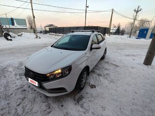 2019 Lada (ВАЗ) Vesta SW I, белый, 1080000 рублей, вид 2
