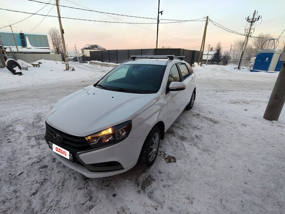 2019 Lada (ВАЗ) Vesta SW I, белый, 1080000 рублей - вид 1