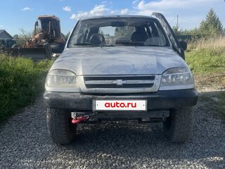 2003 Chevrolet Niva I, серебристый, 250000 рублей, вид 2