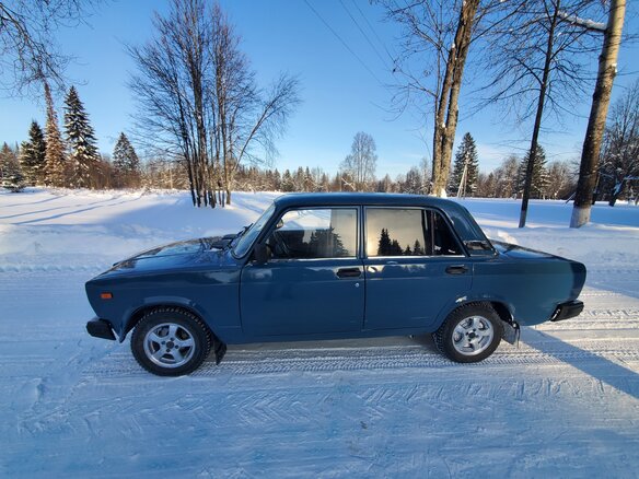 2007 Lada (ВАЗ) 2107, синий, 235000 рублей - вид 12