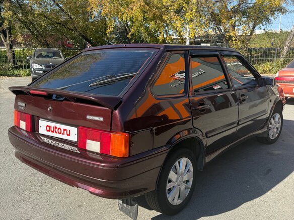 2010 Lada (ВАЗ) 2114, красный - вид 1