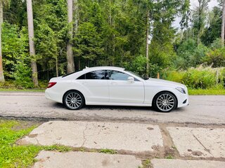 2016 Mercedes-Benz CLS 350 BlueTEC II (C218) Рестайлинг, белый, 3500000 рублей, вид 3