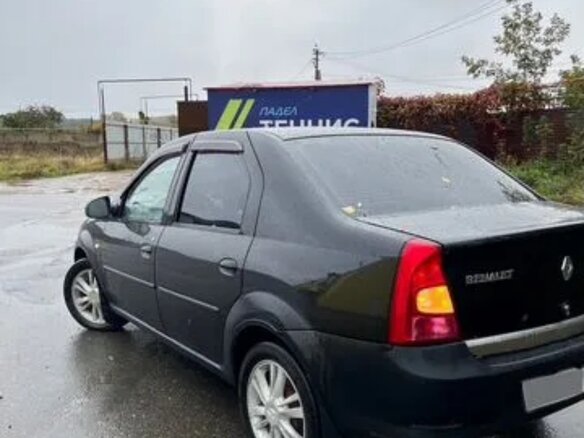2011 Renault Logan I Рестайлинг, чёрный, 240000 рублей - вид 3