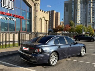 2002 BMW 7 серии 735i IV (E65/E66), синий, 400000 рублей, вид 1