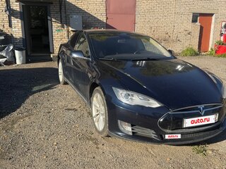 2014 Tesla Model S S85 I, синий, 1650000 рублей, вид 1
