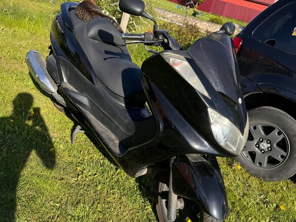 2004 Yamaha Majesty 250, чёрный, 215000 рублей - вид 4