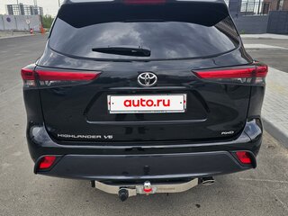 2022 Toyota Highlander IV (XU70), чёрный, 7300000 рублей, вид 3