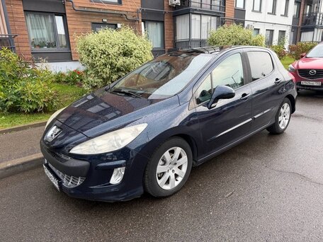 2009 Peugeot 308 I, синий, 360000 рублей, вид 1