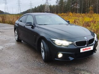 2019 BMW 4 серии Gran Coupe 420i xDrive F32/F33/F36 Рестайлинг, чёрный, 2720000 рублей, вид 4