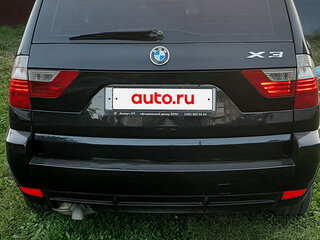 2009 BMW X3 20d I (E83) Рестайлинг, чёрный, 950000 рублей, вид 2