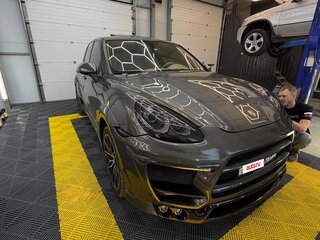 2010 Porsche Cayenne S II (958), коричневый, 2800000 рублей, вид 4
