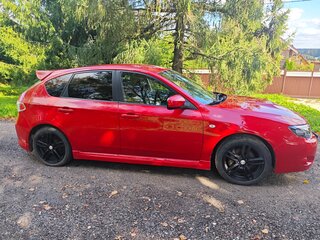 2008 Subaru Impreza WRX III, красный, 1099000 рублей, вид 4