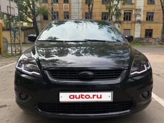 2011 Ford Focus II Рестайлинг, чёрный, 650000 рублей, вид 2