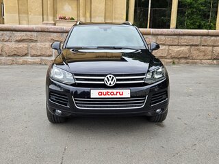 2012 Volkswagen Touareg II, чёрный, 2500000 рублей, вид 3