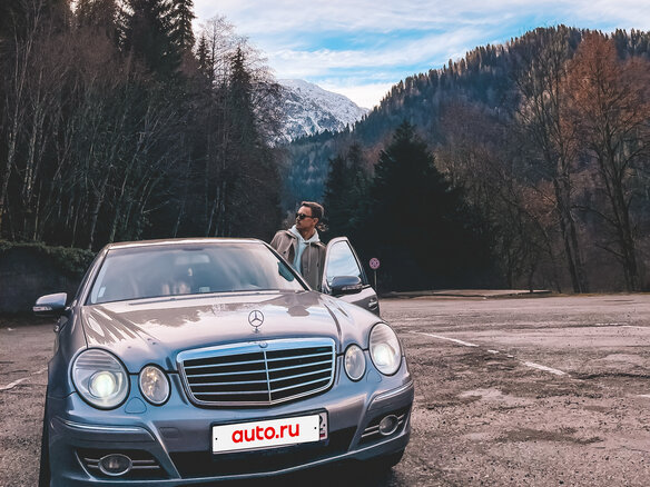 2007 Mercedes-Benz E-Класс 230 III (W211, S211) Рестайлинг, серый, 1200000 рублей