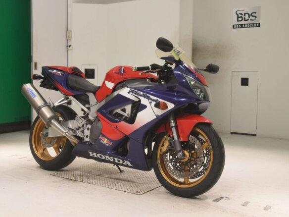 2002 Honda CBR 900RR Fireblade, синий, 400000 рублей - вид 1