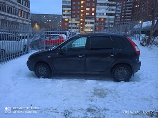 2010 Lada (ВАЗ) Kalina I, чёрный, 160000 рублей, вид 3