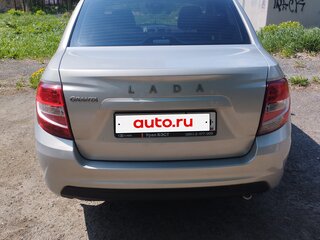 2021 Lada (ВАЗ) Granta I Рестайлинг, серый, 730000 рублей, вид 5