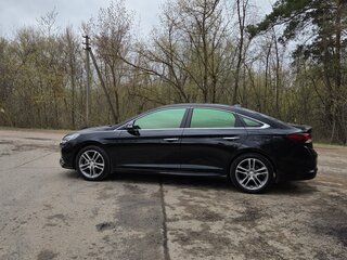 2019 Hyundai Sonata VII (LF) Рестайлинг, чёрный, 1870000 рублей, вид 5