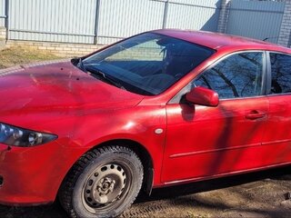 2006 Mazda 6 I (GG) Рестайлинг, красный, 480000 рублей, вид 4