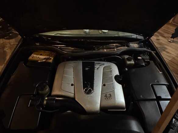2004 Lexus LS 430 III Рестайлинг, чёрный, 1200000 рублей - вид 7