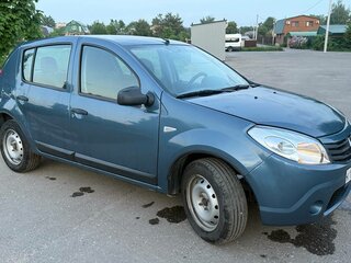 2011 Renault Sandero I, синий, 620000 рублей, вид 3