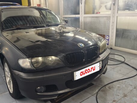 2003 BMW 3 серии 325xi IV (E46) Рестайлинг, чёрный, 530000 рублей, вид 2