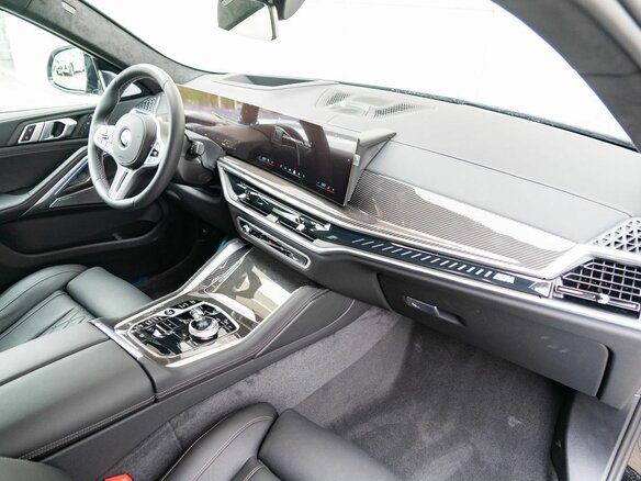 2024 BMW X6 M60i III (G06) Рестайлинг, чёрный - вид 12